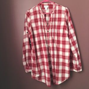 Motherhood Maternity Long Sleeve Button Up